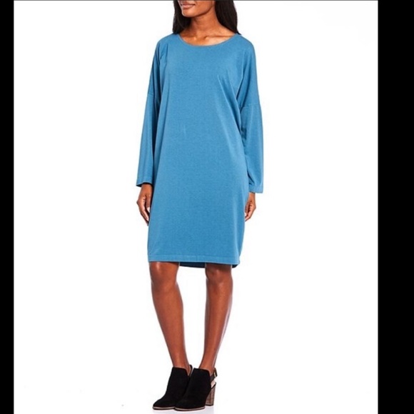 bryn Walker Dresses & Skirts - Bryn Walker Alanna Tunic Dress Lagenlook Bamboo Organic Cotton Cocoon Dress Sz M